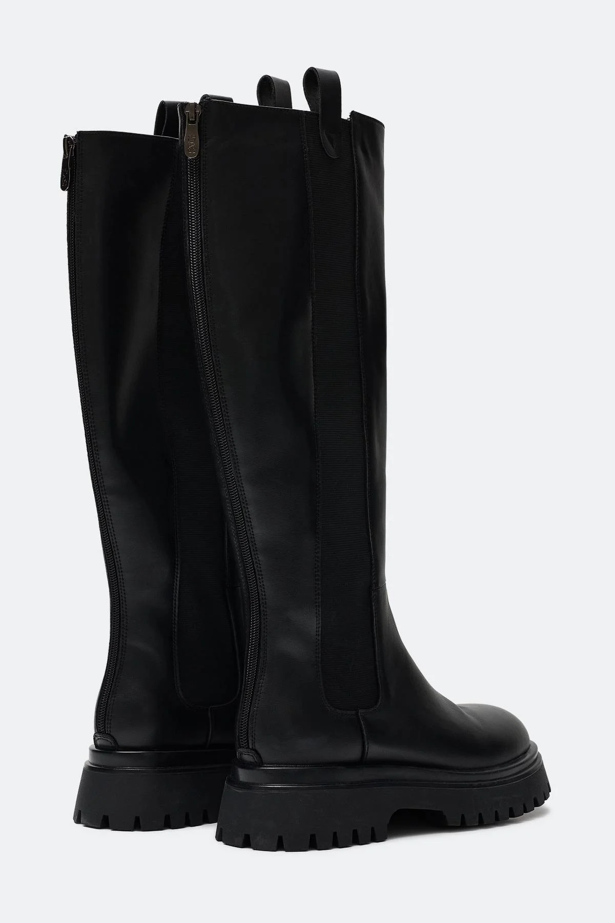 Сапоги-трубы из натуральной кожи, 36