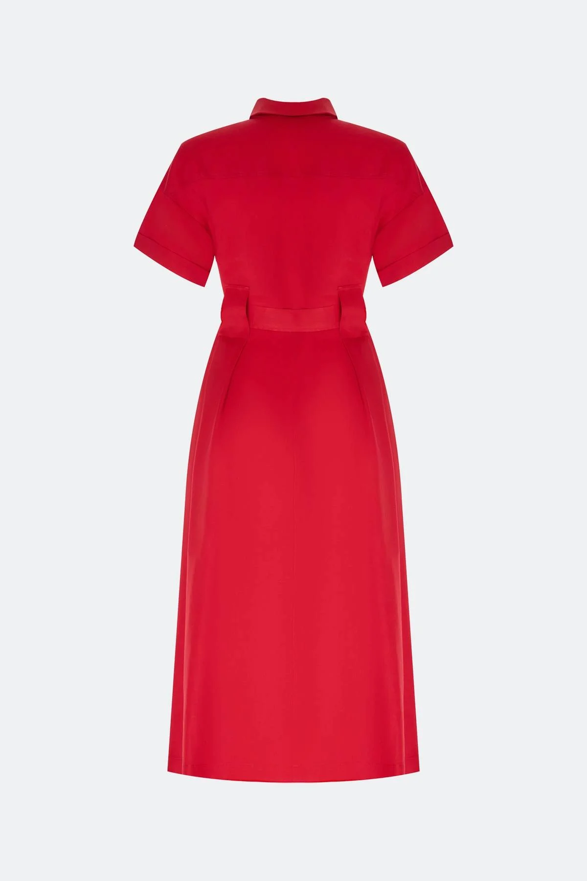 Яркое платье-рубашка из 100% тенселя, 44