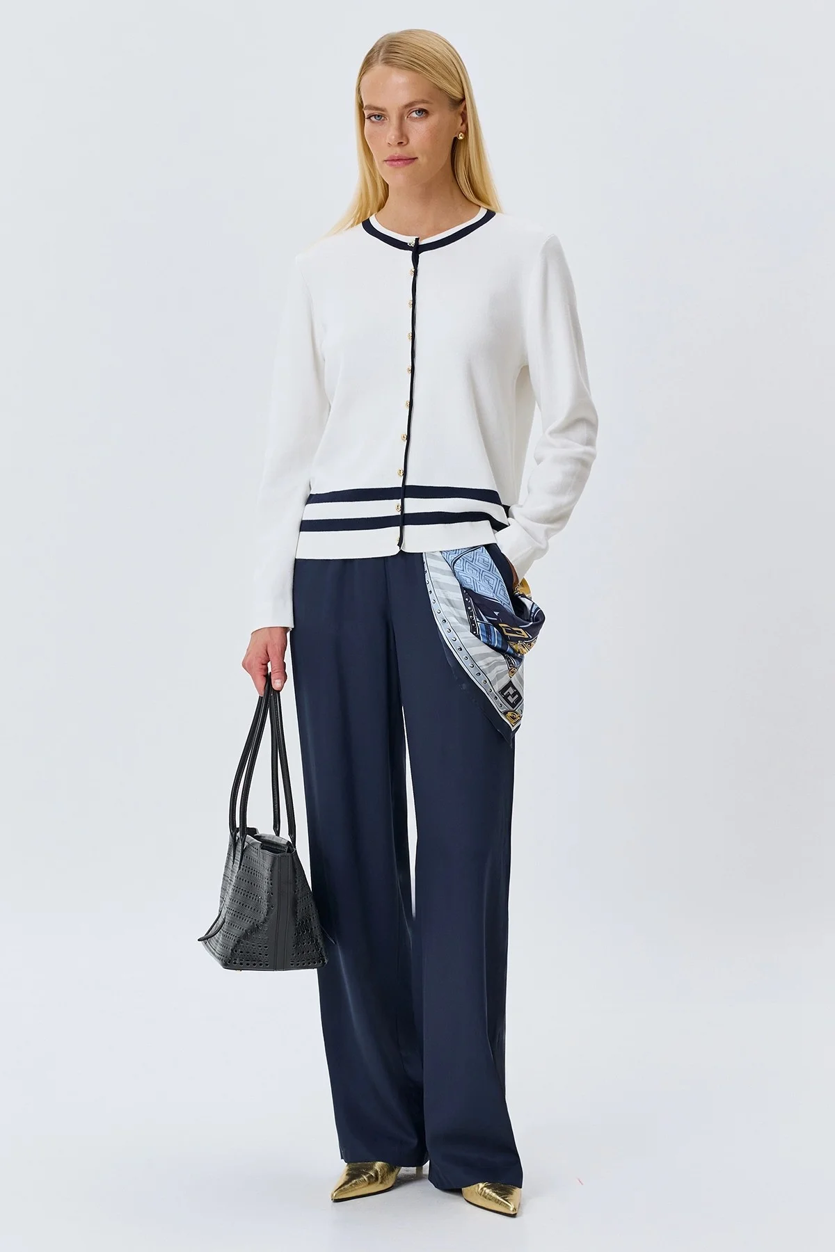 Свободные брюки из 100% тенселя, 46