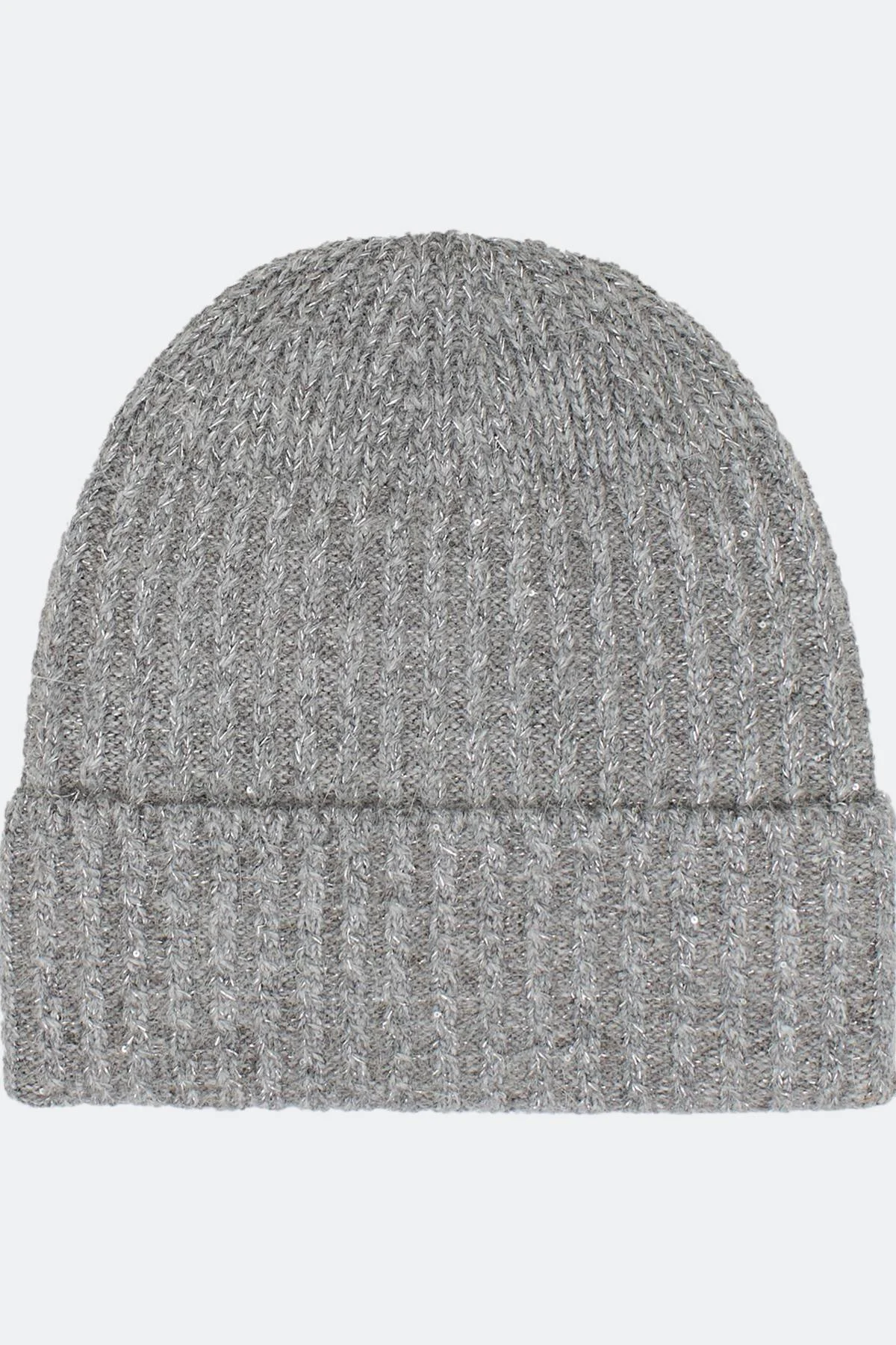 Шапка бини с люрексом, One