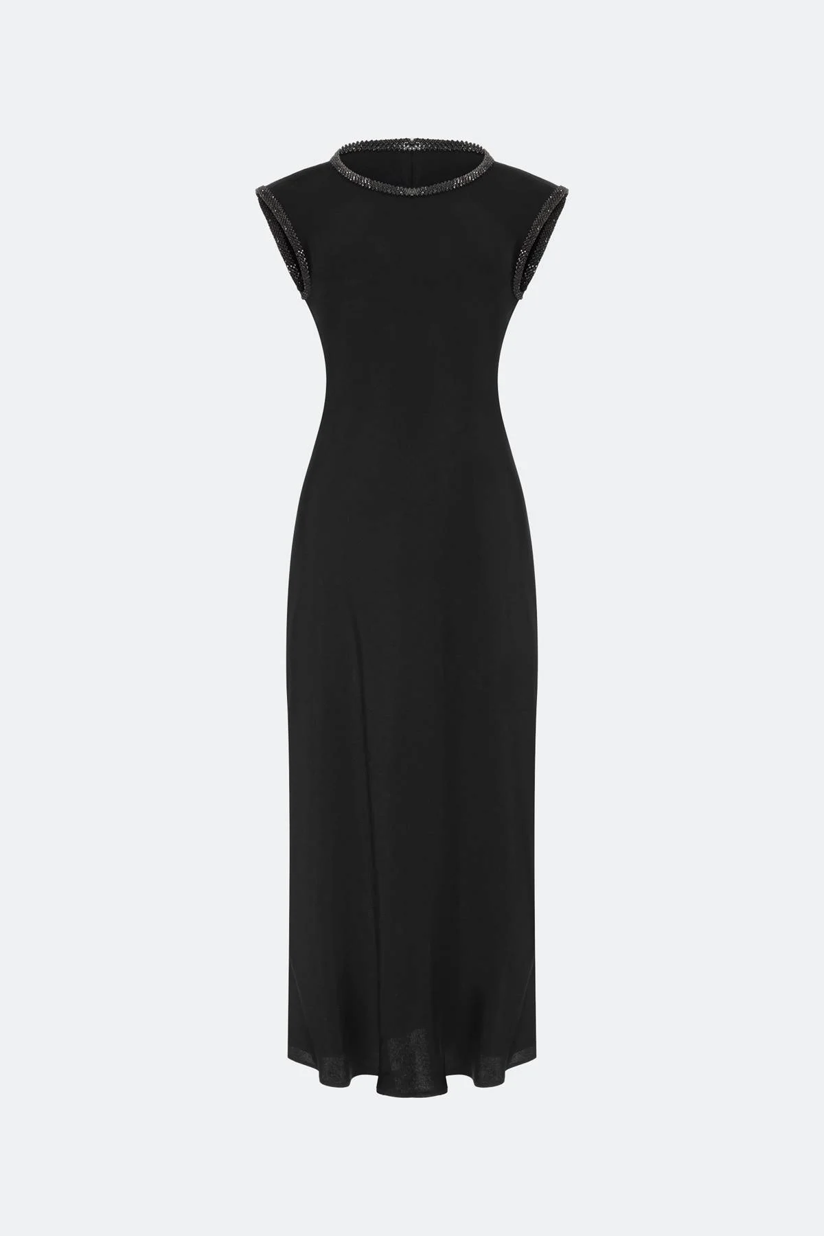 Лимитрированная серия элегантное платье из вискозы и ремень, 44