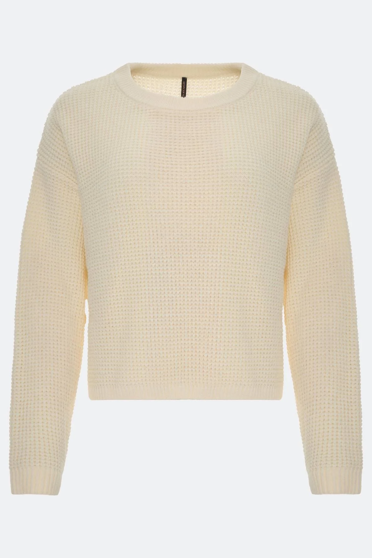 Лимитированная серия свитер с текстурной вязкой и ремень, 46