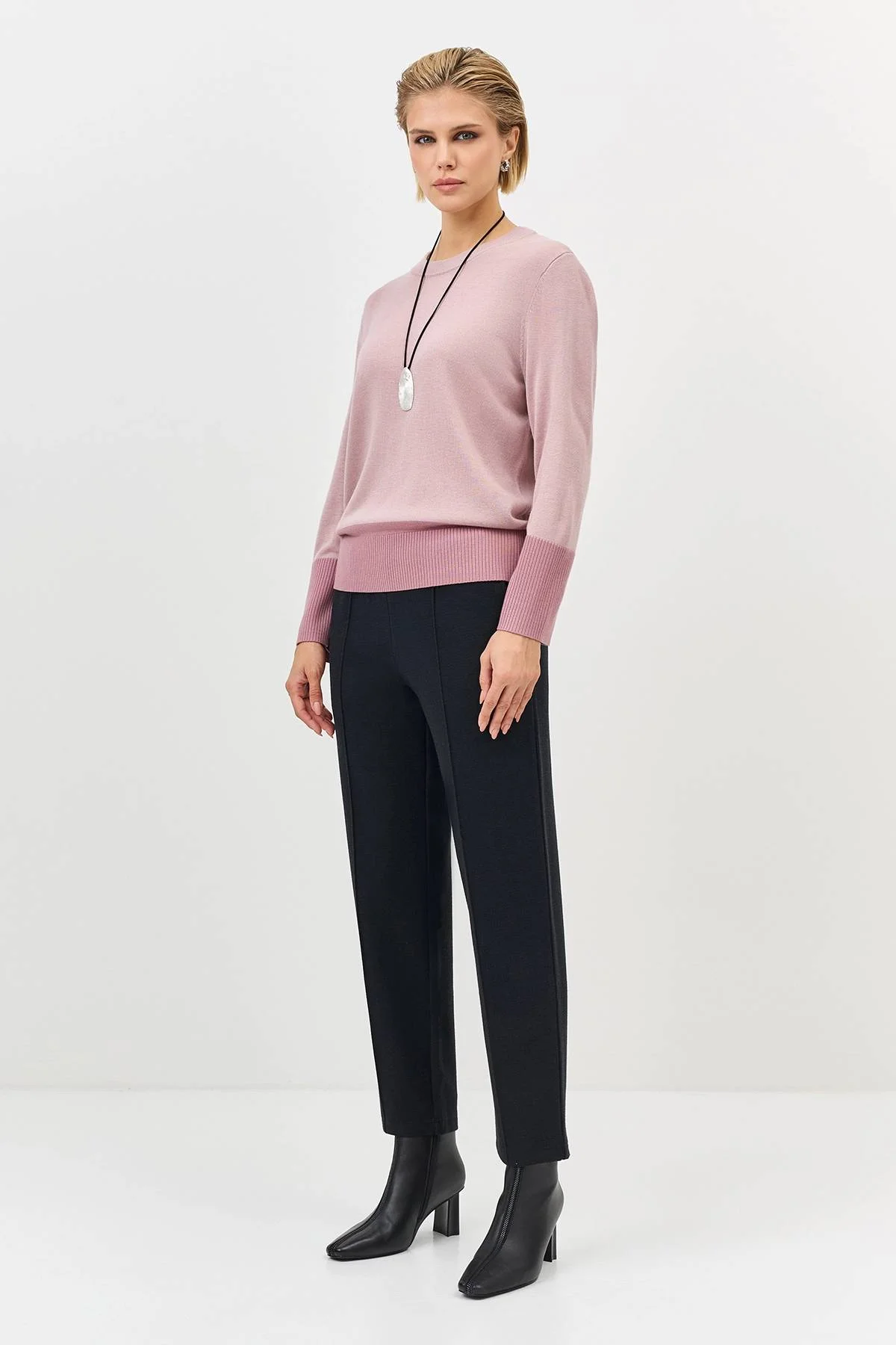 Утепленные трикотажные брюки, 36