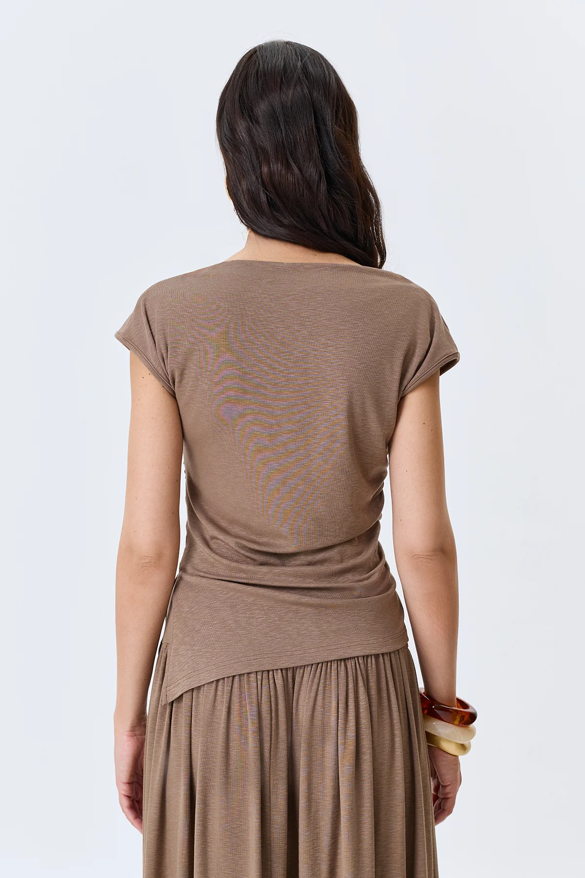 Асимметричный топ с драпировкой, 52