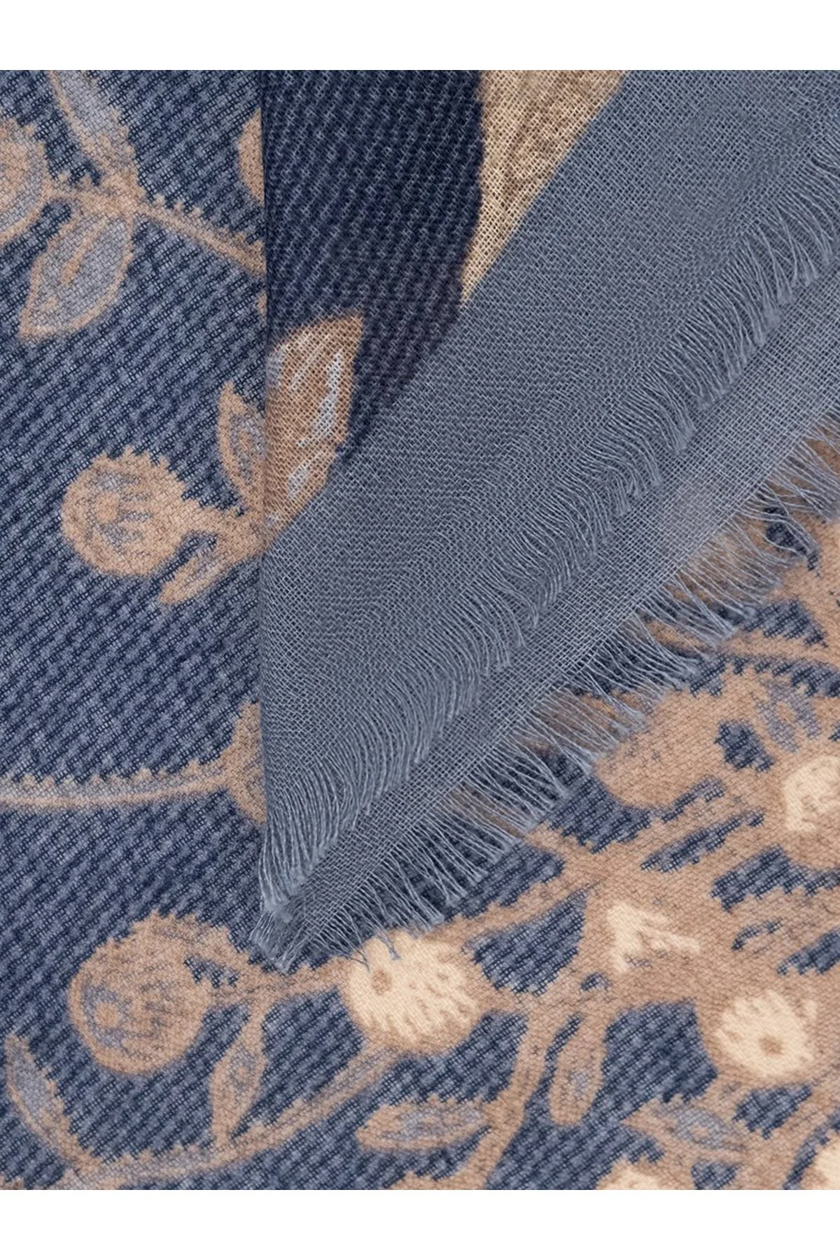 Платок синий, One