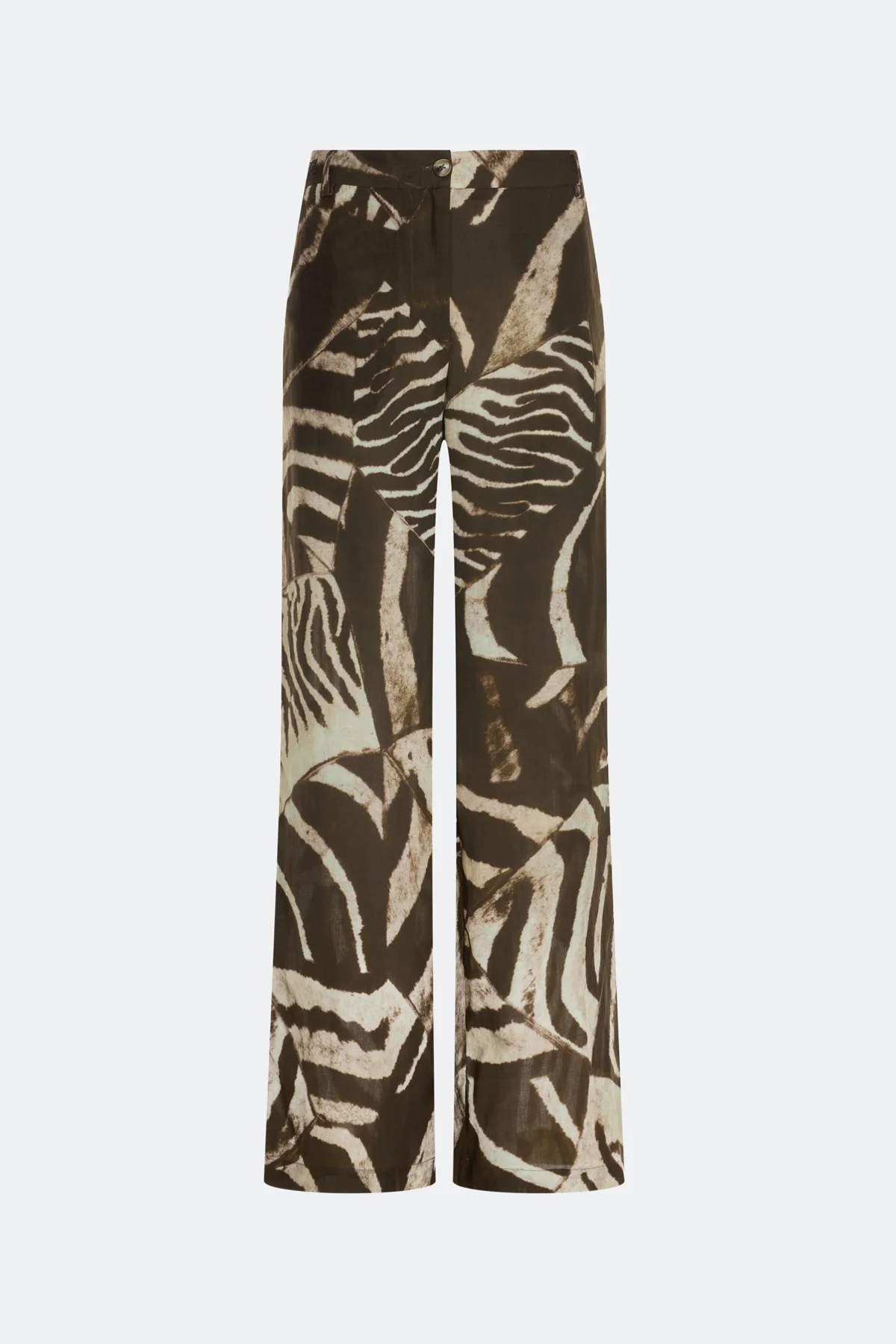 Брюки из тенселя в стиле "Сафари", 42