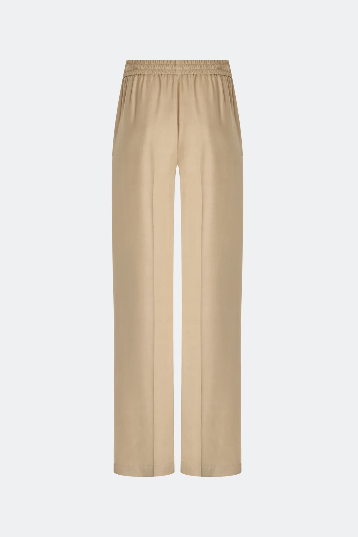 Расслабленные брюки из смесовой вискозы, 46