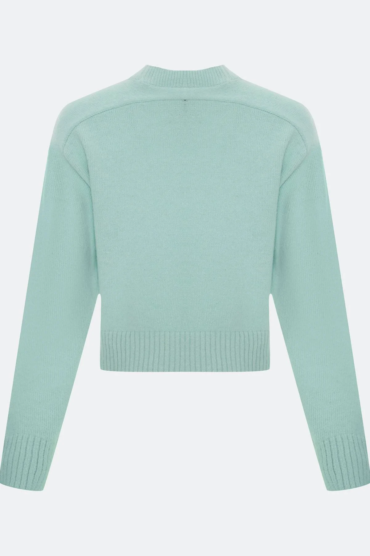 Лимитированная серия пушистый джемпер с ангорой и ремень, 50