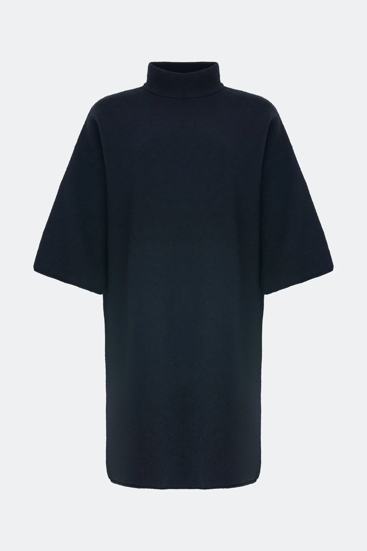 Oversize платье из трикотажа "букле", 50
