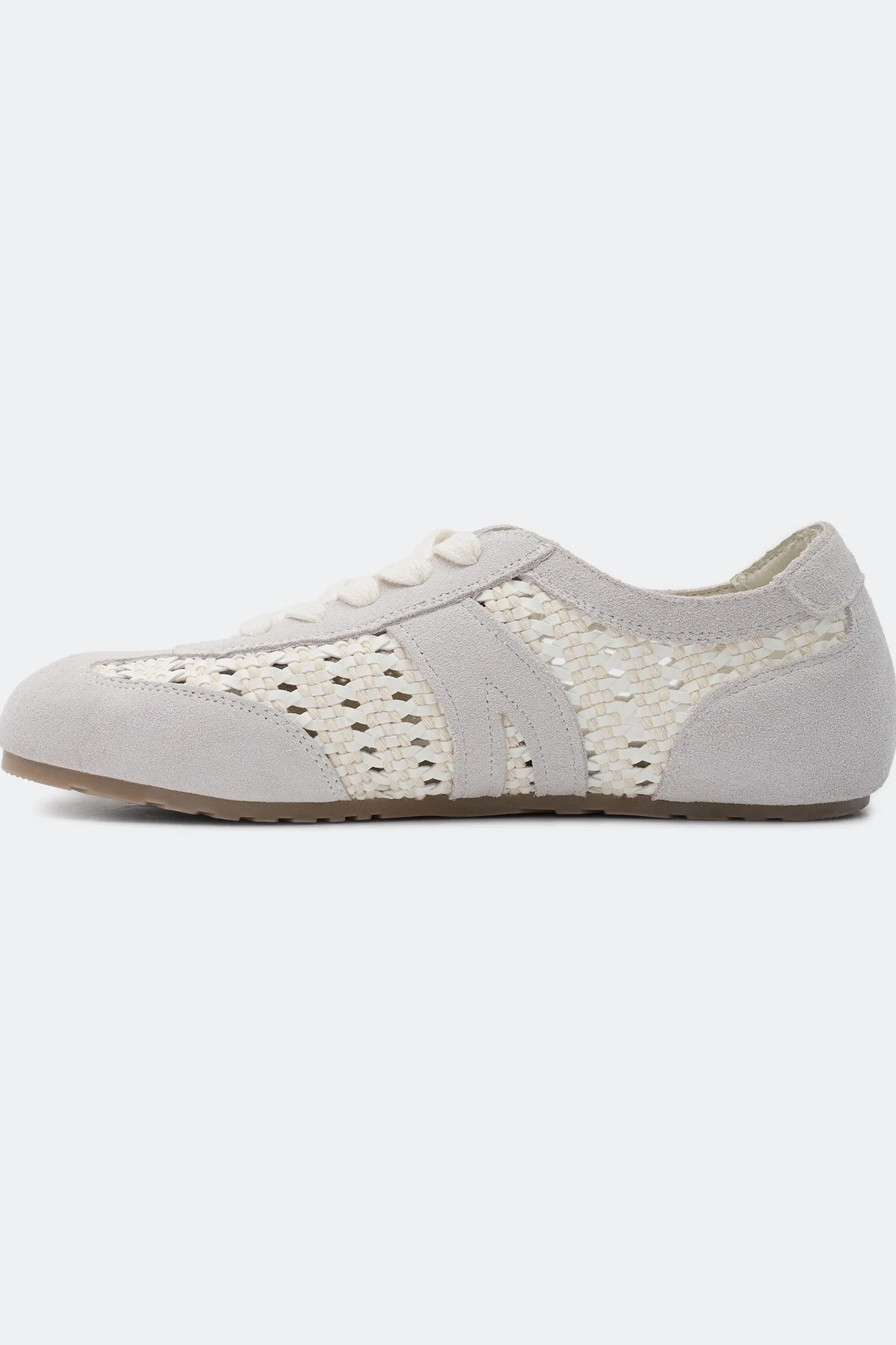 Ажурные кеды из натуральной замши, 38