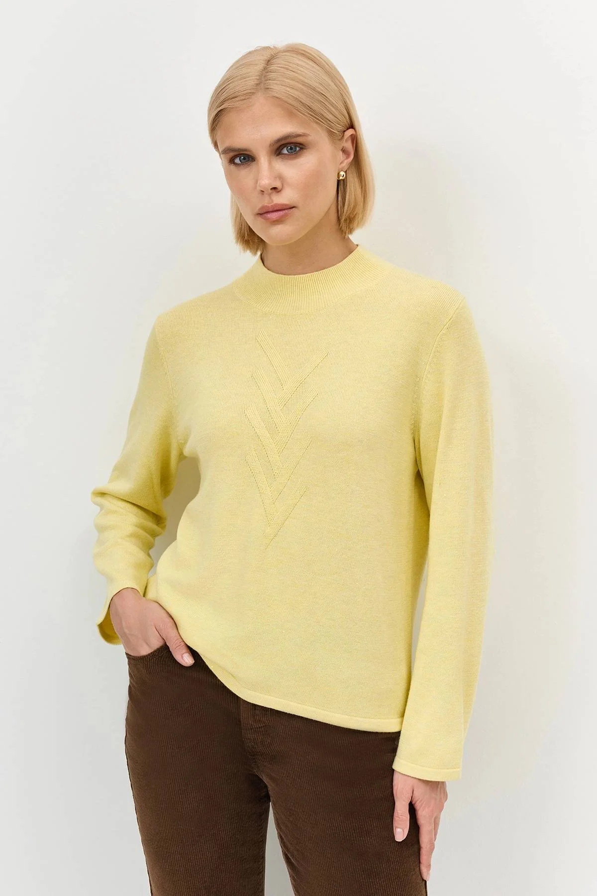 Лимитрированная серия яркий джемпер с пайетками и ремень, 38