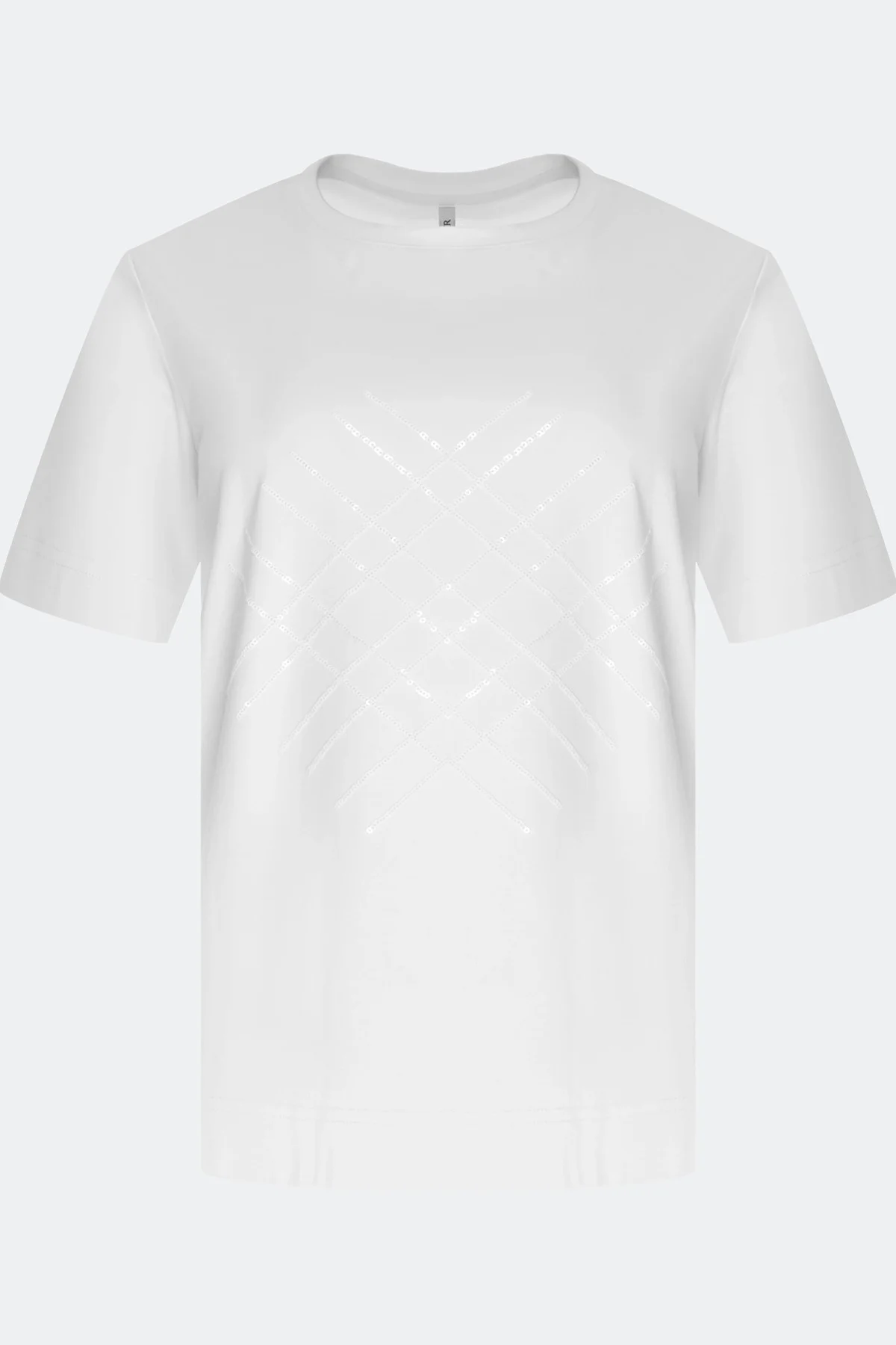 Футболка с мерцающими пайетками, 38