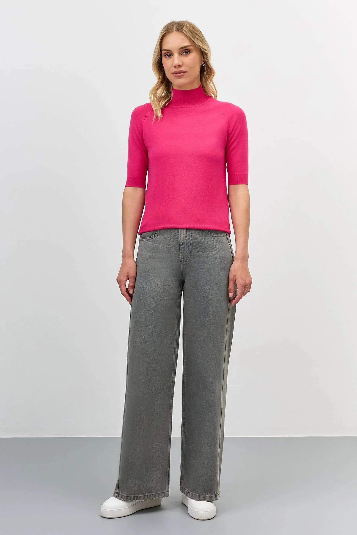 Базовый джемпер из вискозы, 44