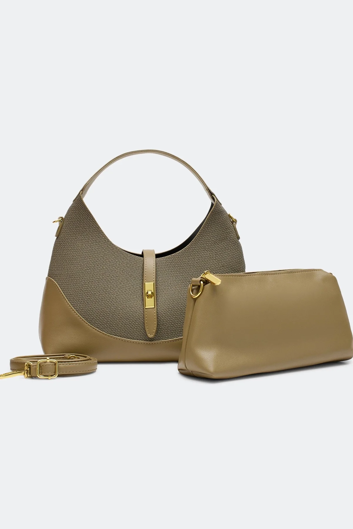 Сумка-тоут с косметичкой, One