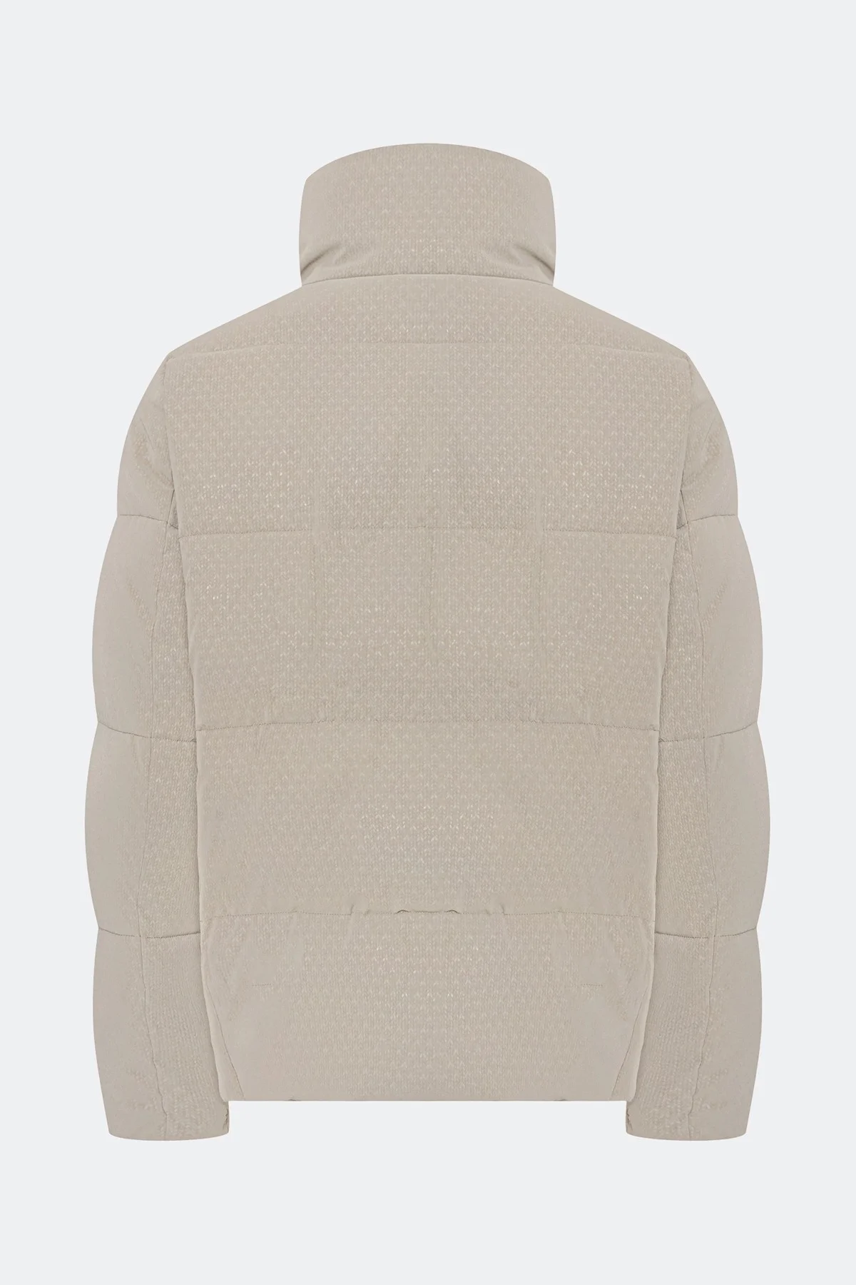 Куртка с имитацией вязаной фактуры, 48