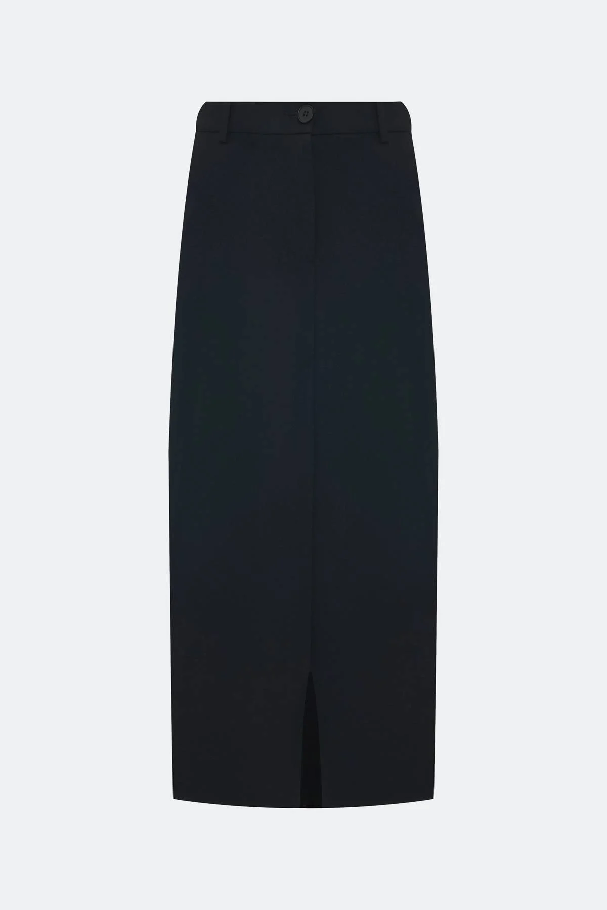 Юбка из вискозы с акцентным разрезом, 44