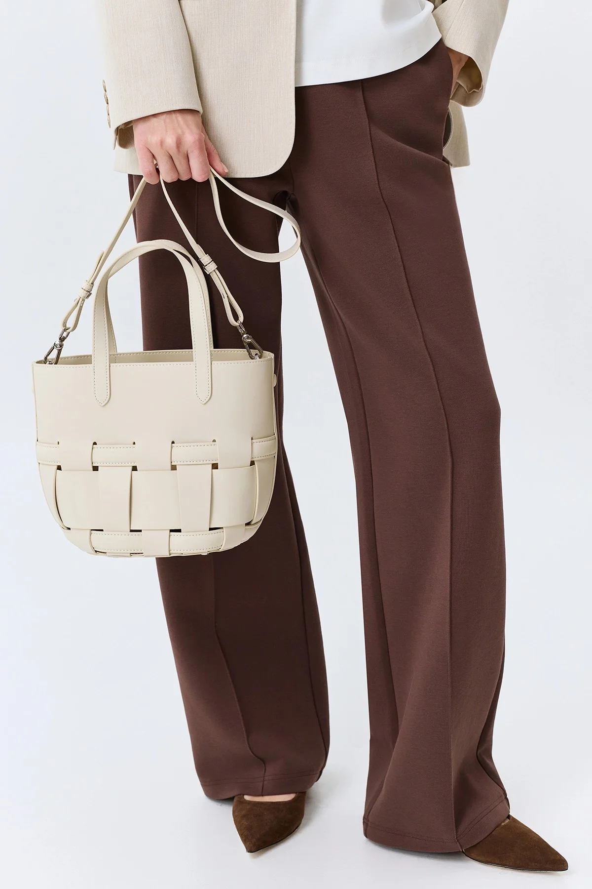 Сумка корзинка с косметичкой в комплекте, One