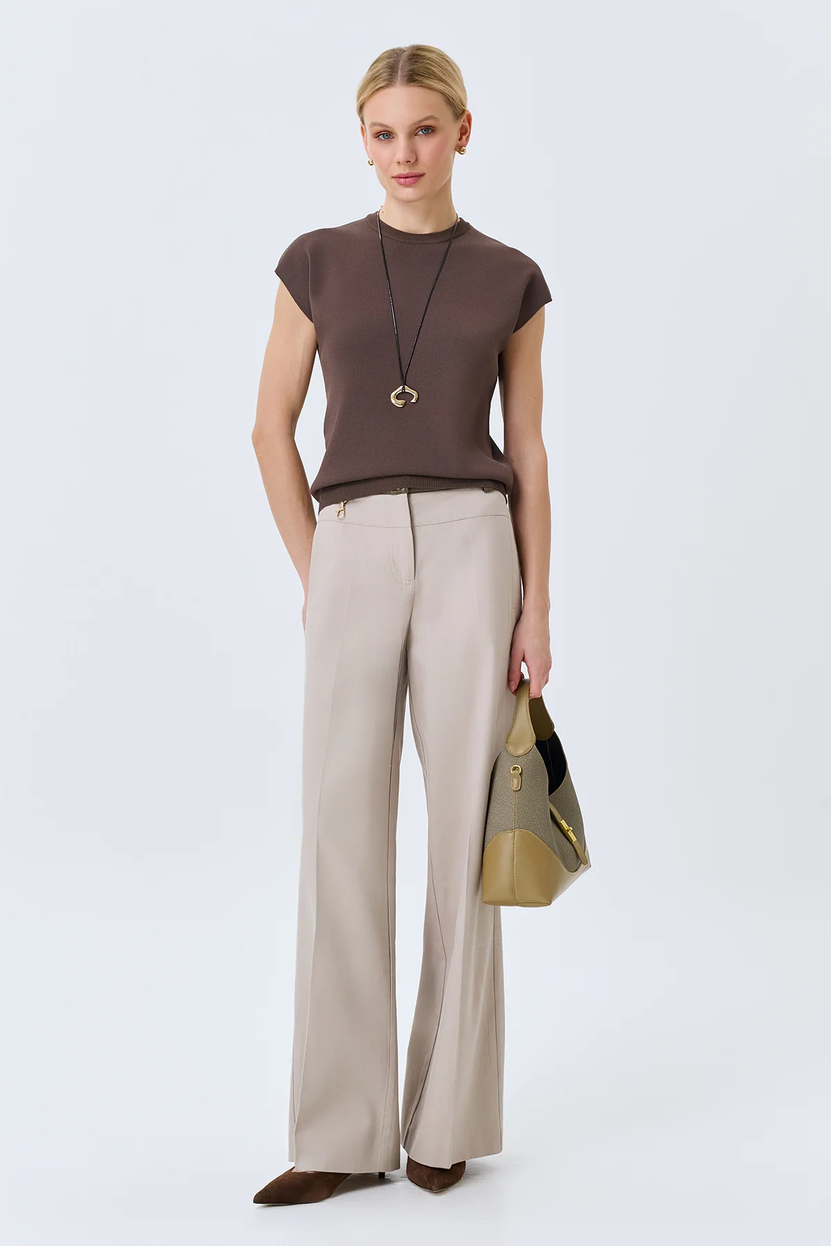 Вязаный топ из вискозы, 52