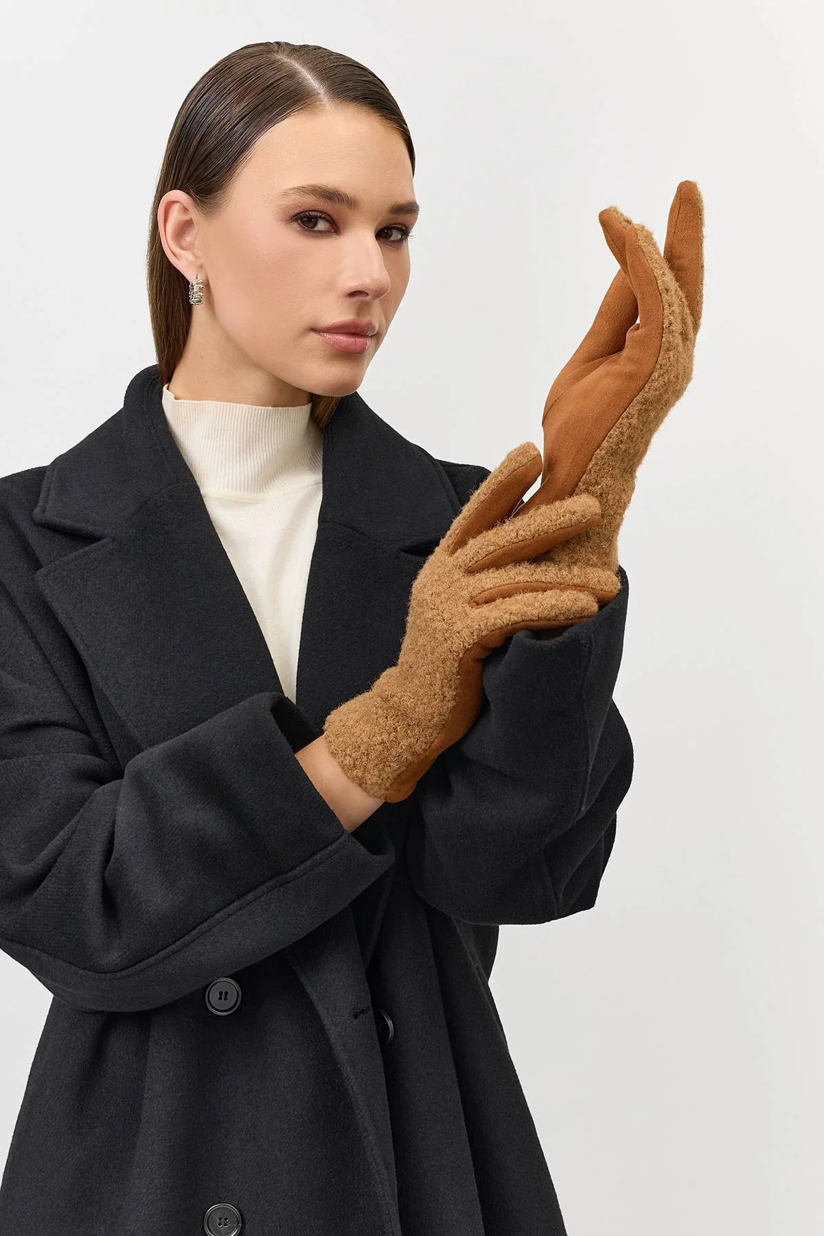 Перчатки теплые сенсорные осенние, One