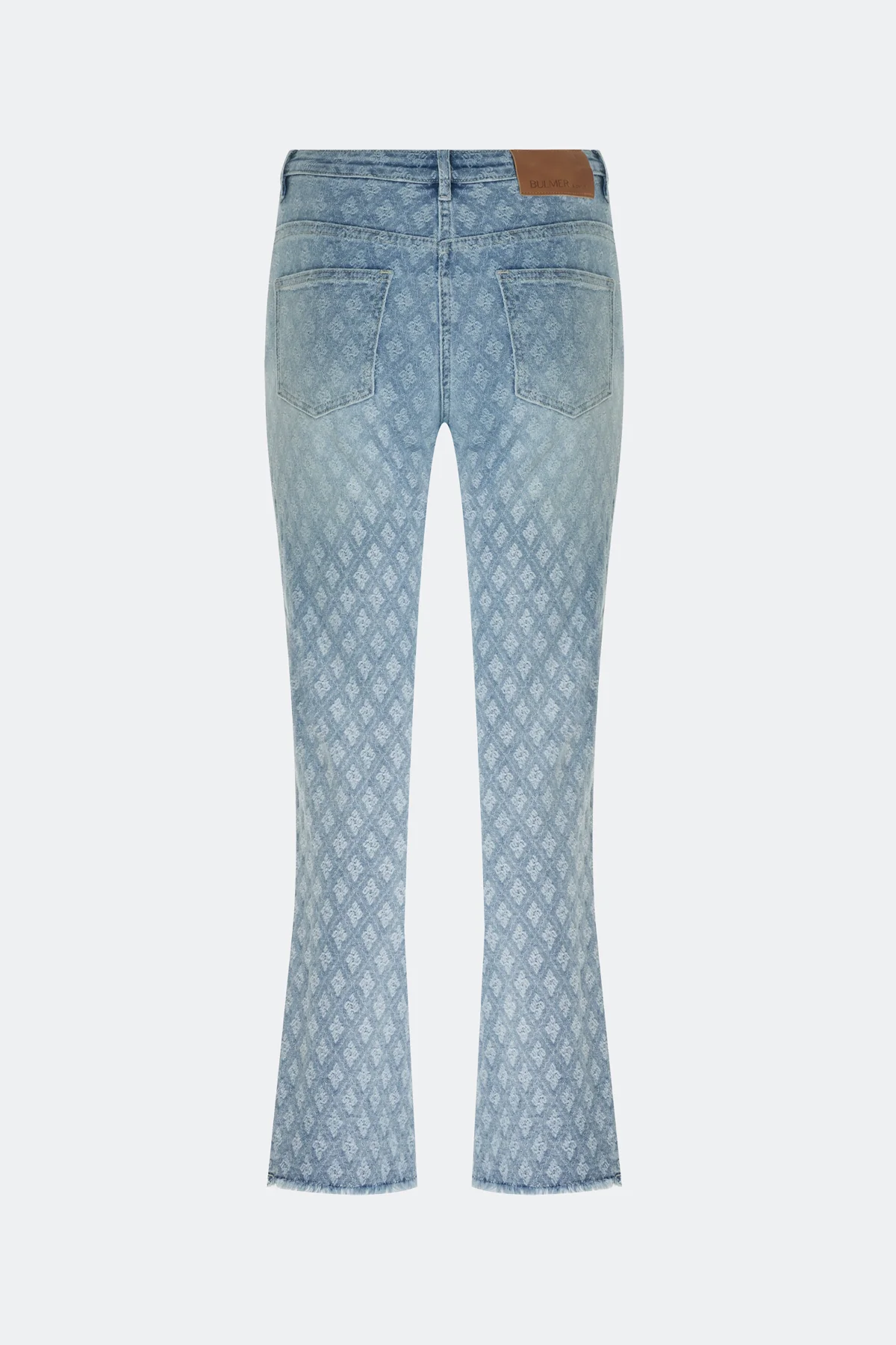 Джинсы Boot cut из жаккардового момента, 44