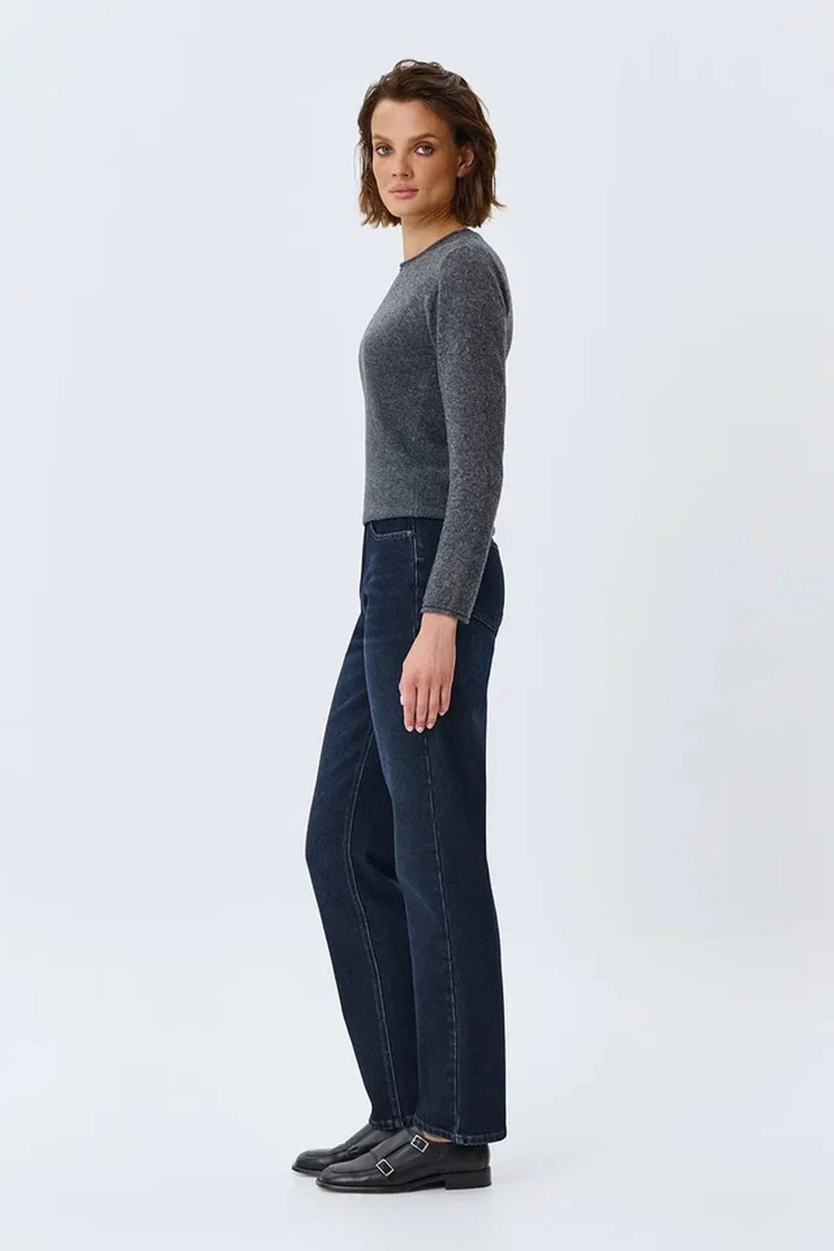 Темно-синие джинсы Slim fit, 46