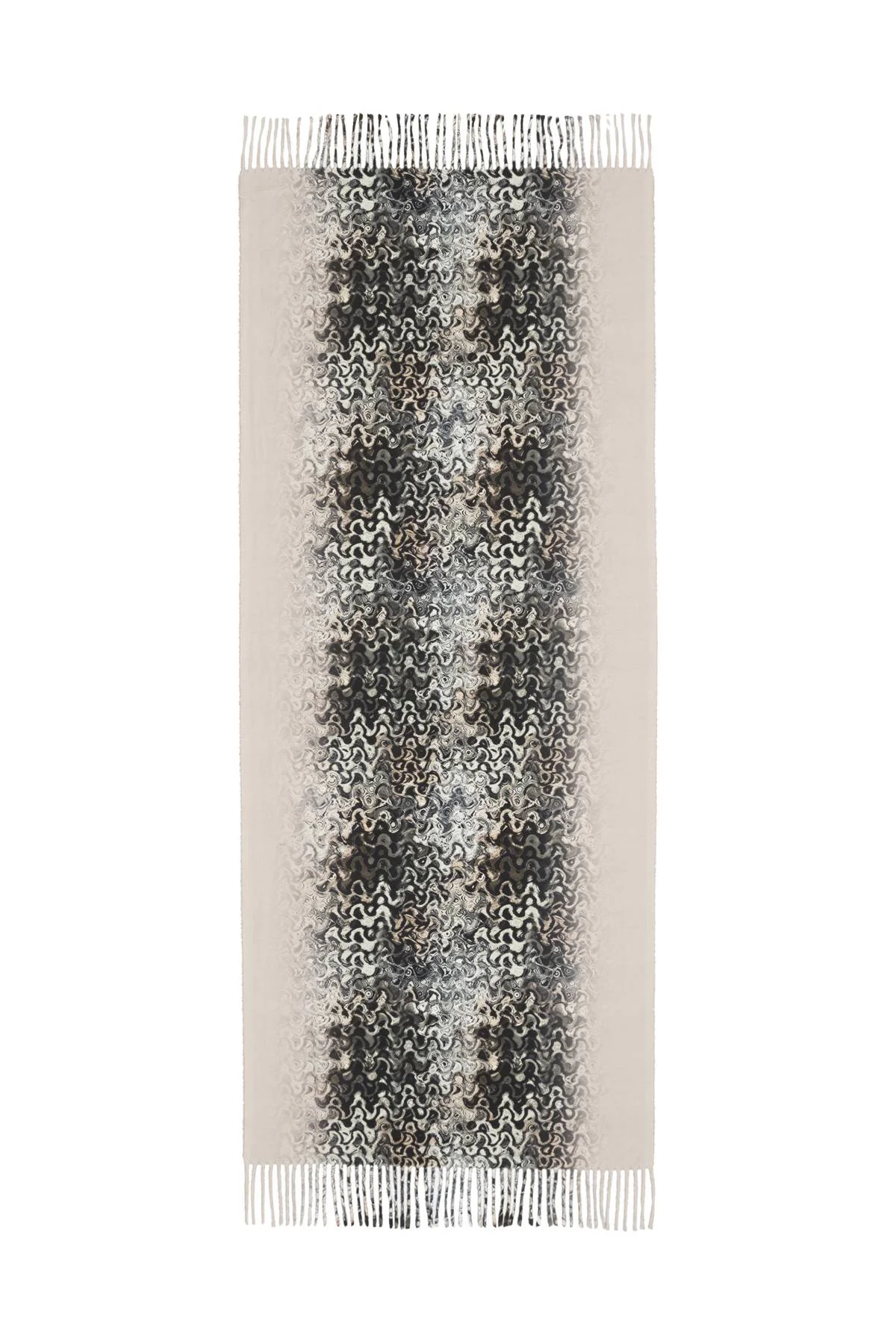 Лимитированная серия джемпер из фактурной пряжи и палантином, 34