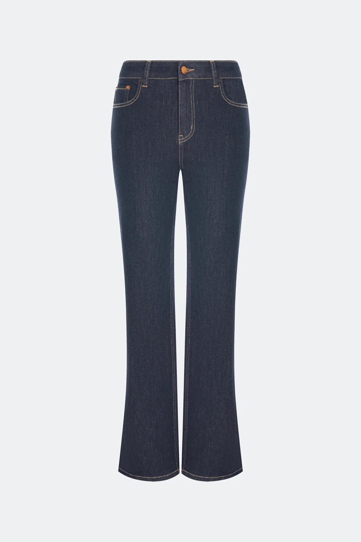 Темно-синие джинсы Straight fit, 46