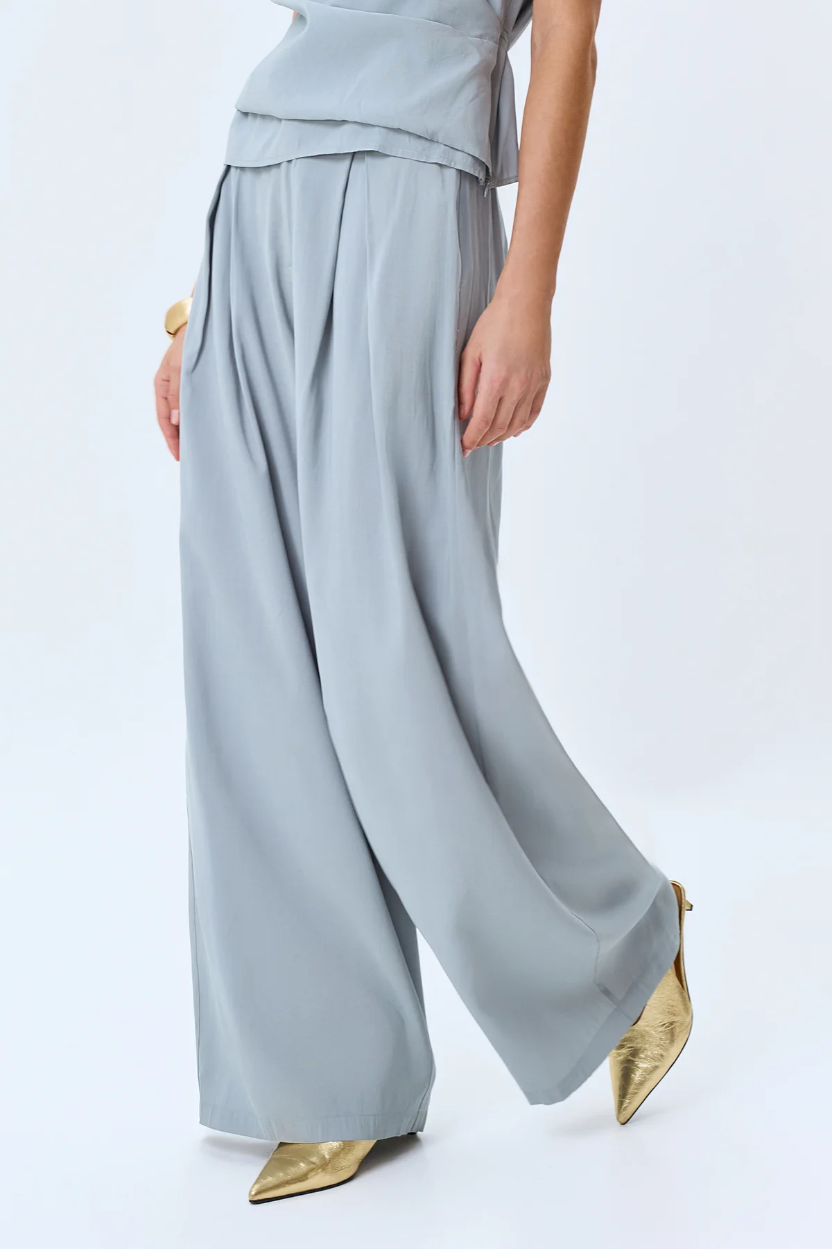 Брюки-палаццо из района, 50