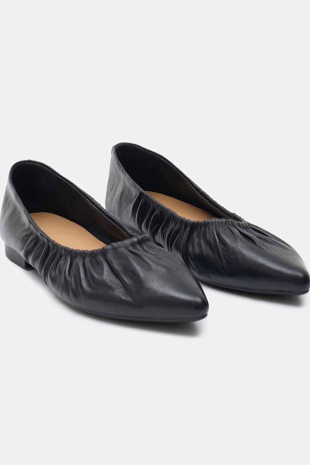 Балетки из натуральной кожи, 36