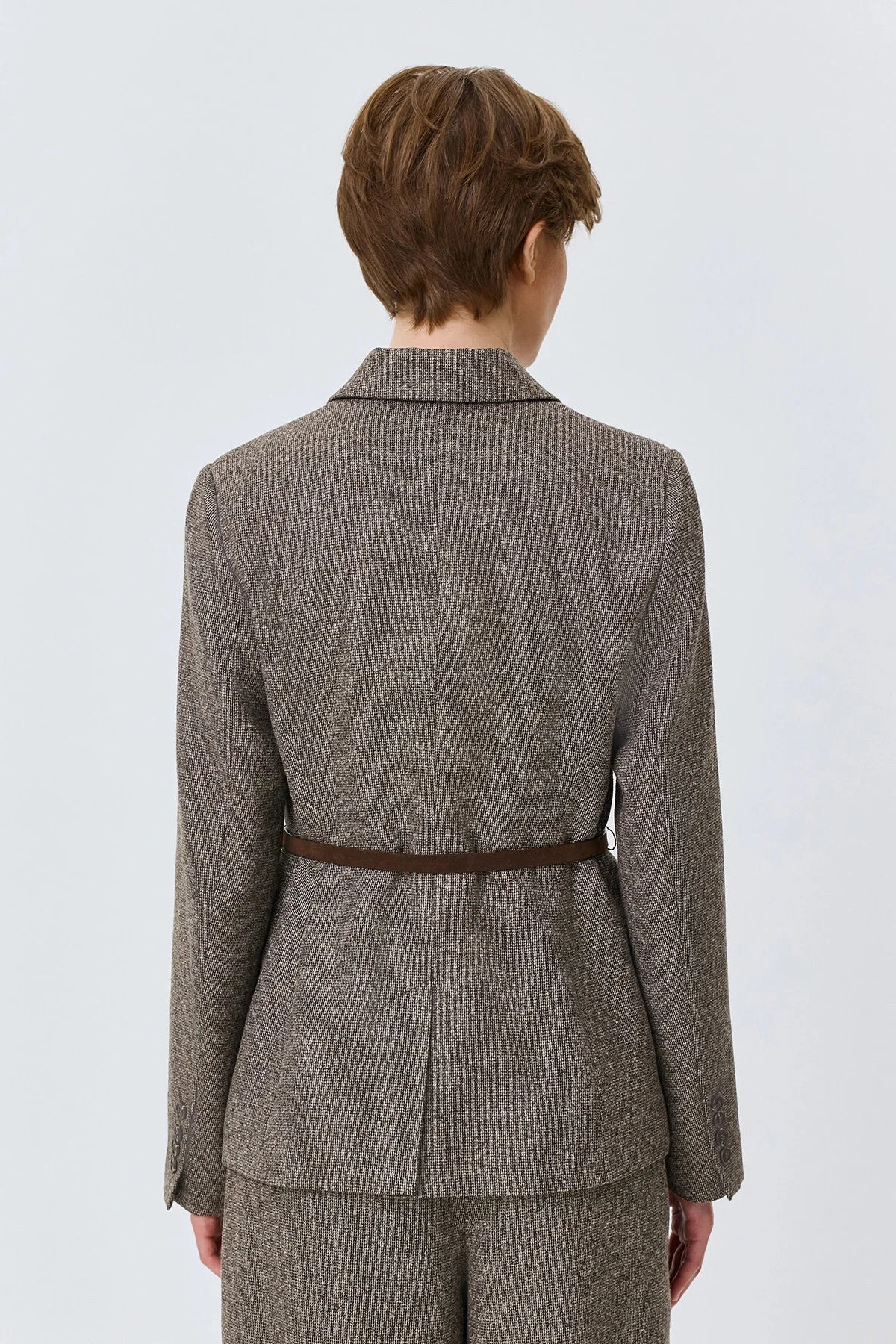 Классический жакет с узором Herringbone, 48