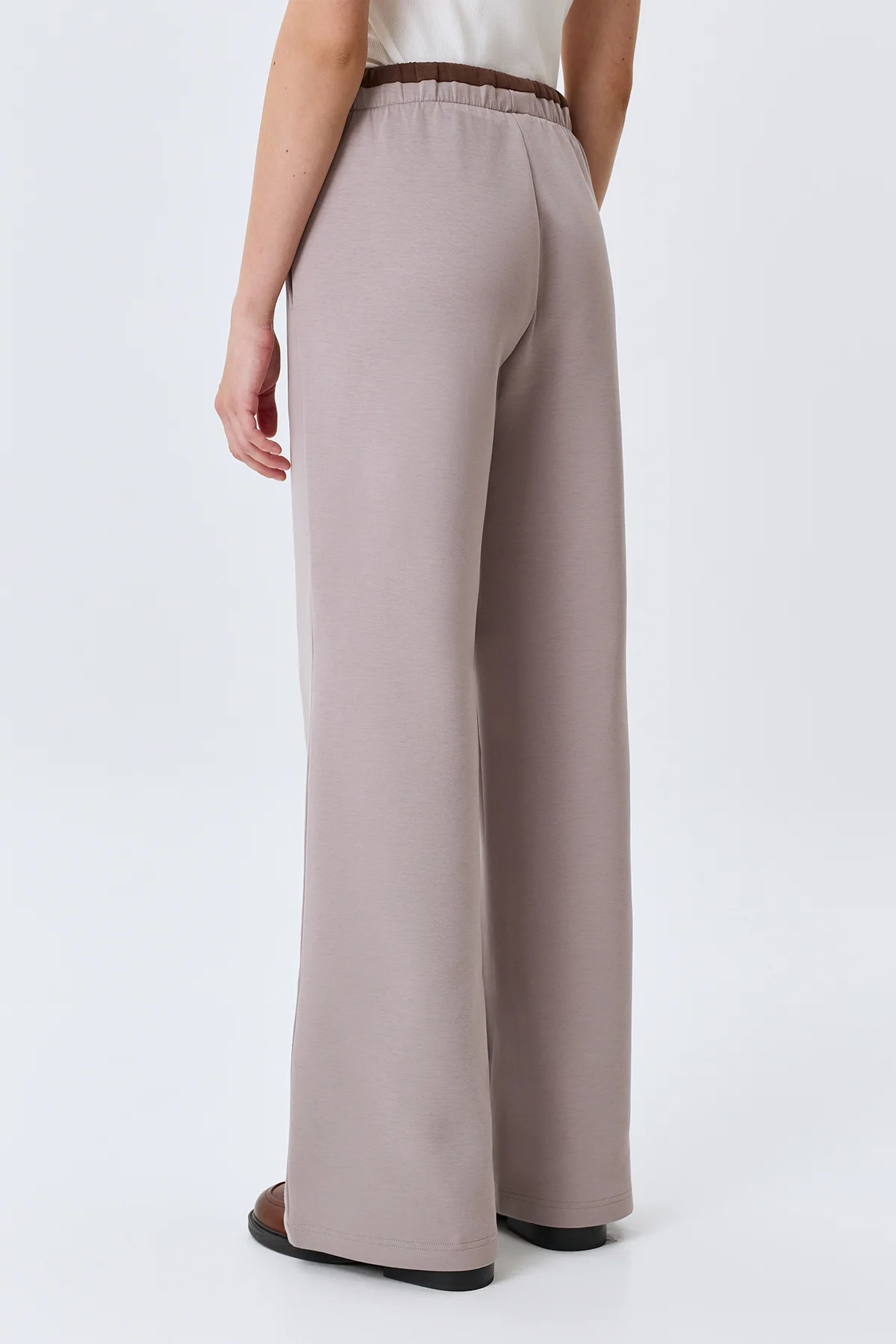 Прямые трикотажные брюки, 50