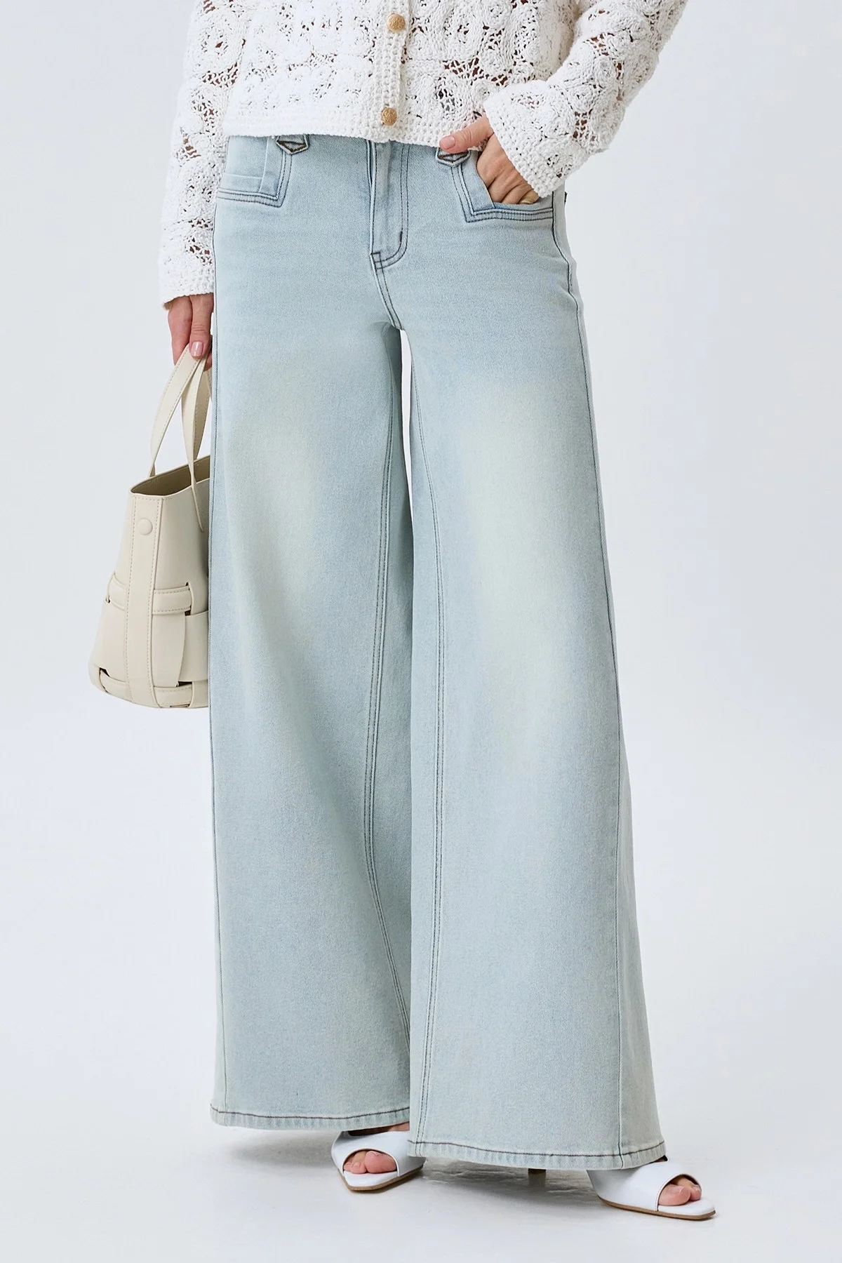 Топ из фактурного трикотажа, 36