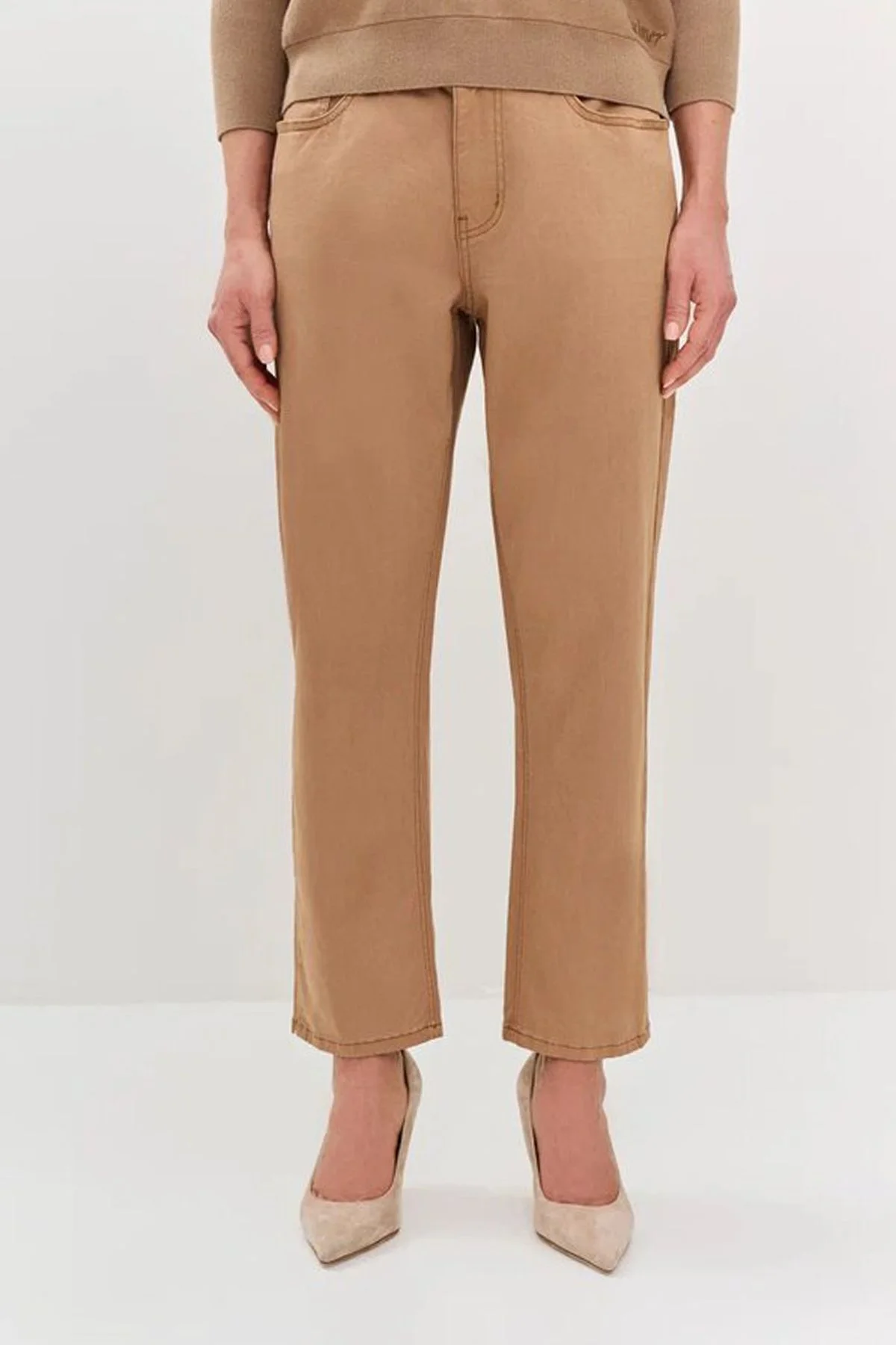 Джинсы regular fit в цвете мокко 4256650/79, 52р