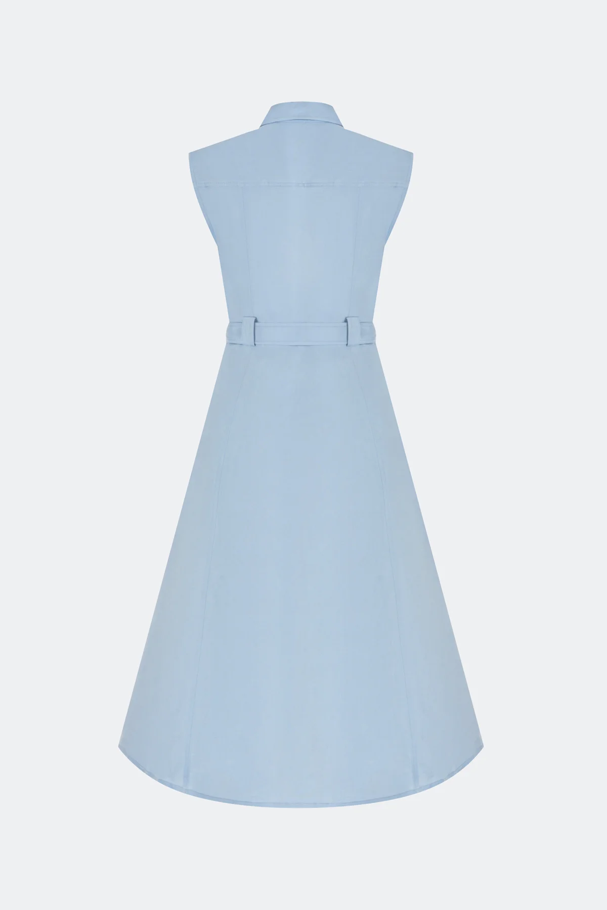 Льняное платье-рубашка, 40