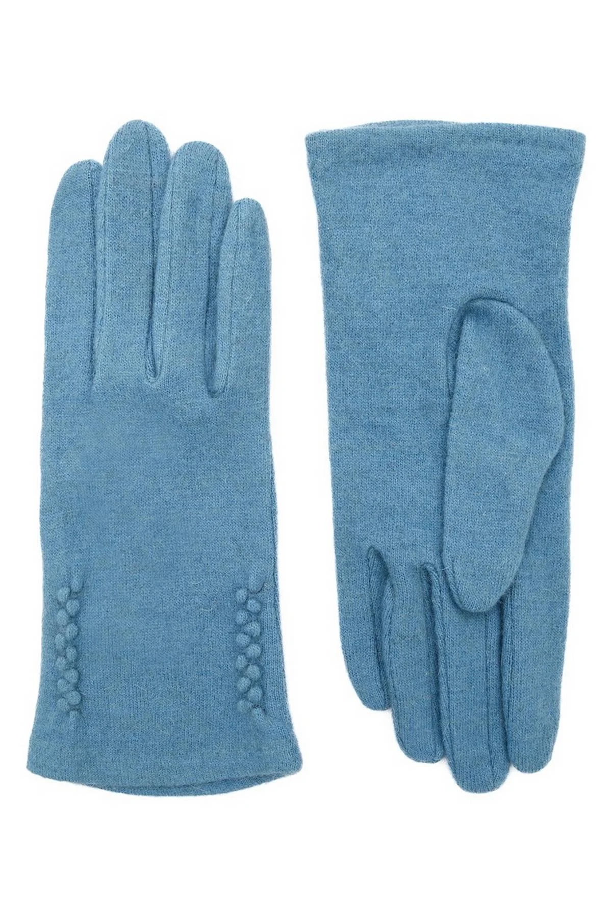 Перчатки голубые, M