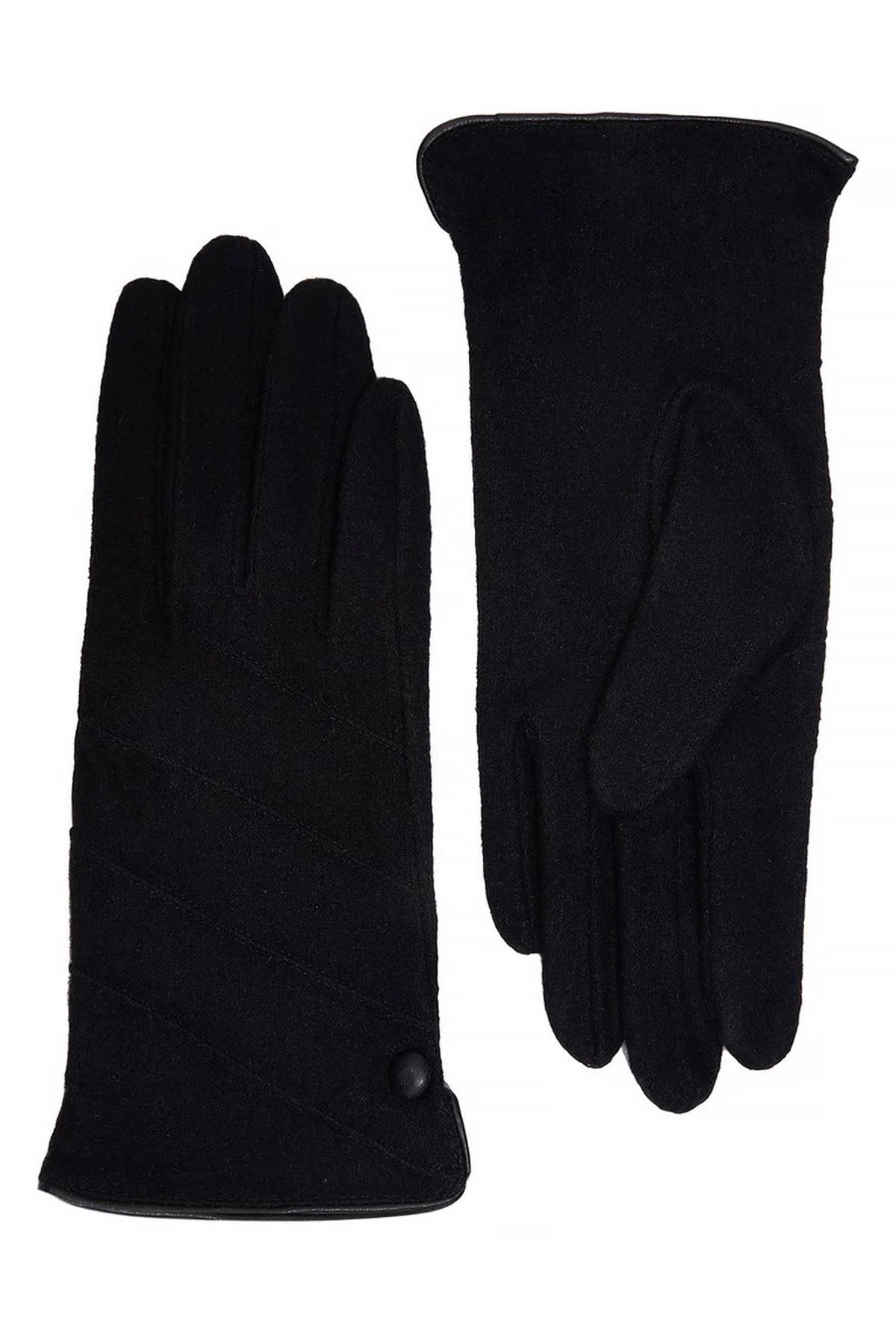 Перчатки серые/черные, M