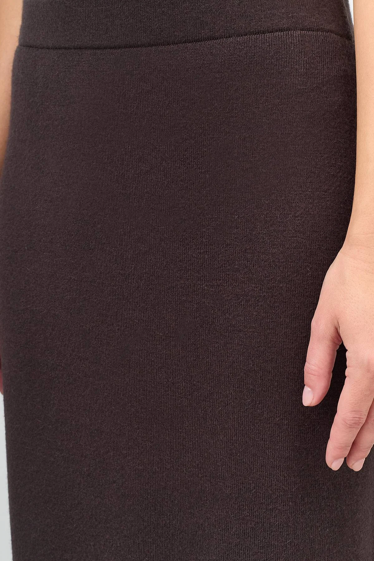 Вязаная юбка-карандаш, 50