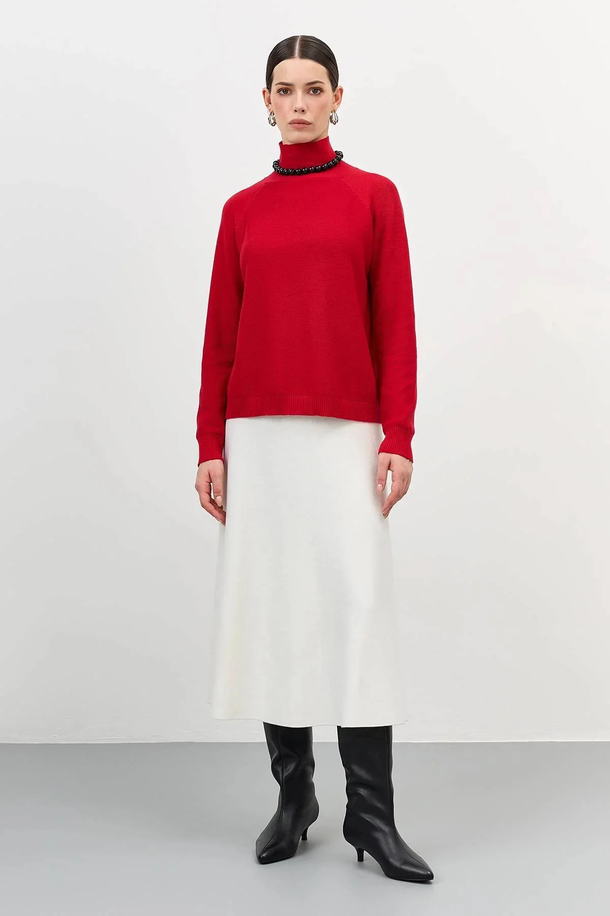 Юбка-миди А-силуэта, 52