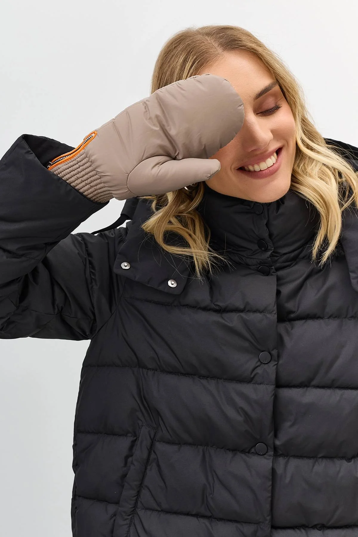 Варежки из искусственной овчины, One