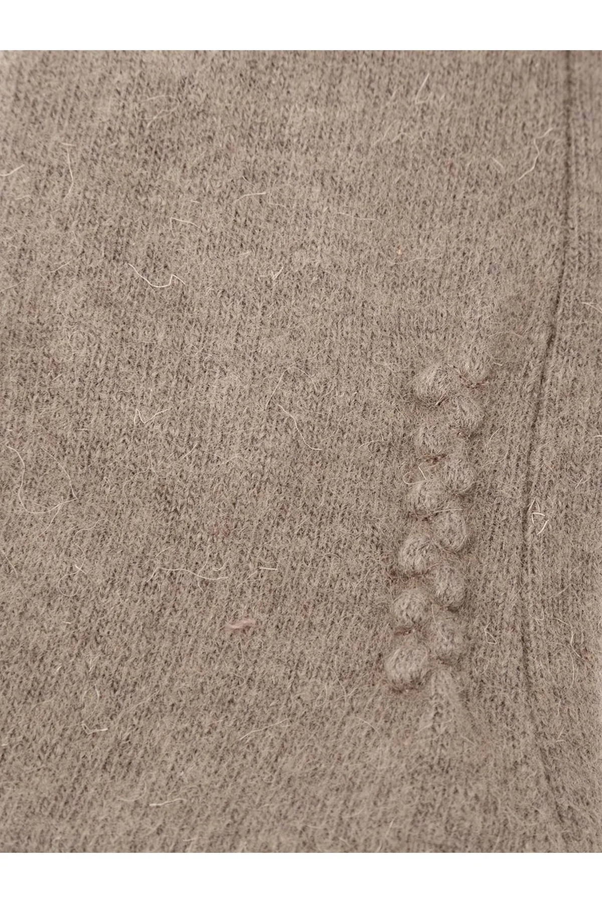 Перчатки серо-коричневые, M