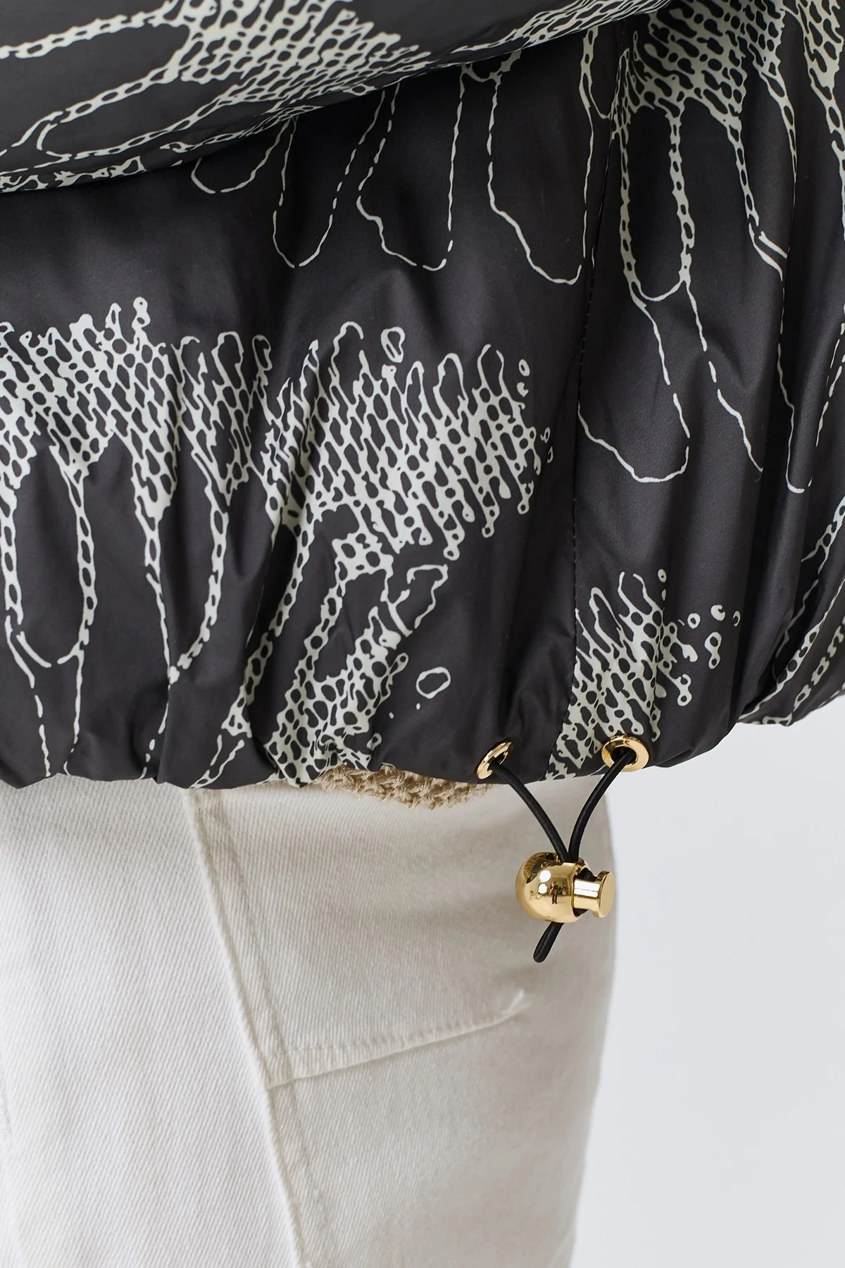 Двусторонняя куртка с принтом, 44