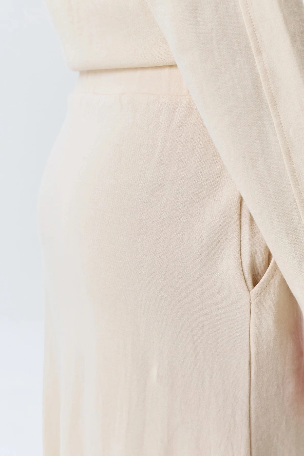 Трикотажная юбка А-силуэта, 46