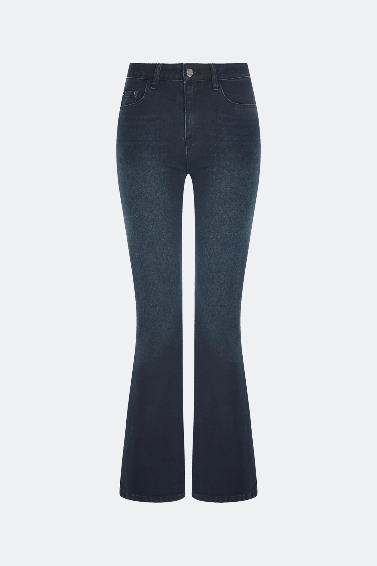 Темно-синие джинсы Boot cut , 46