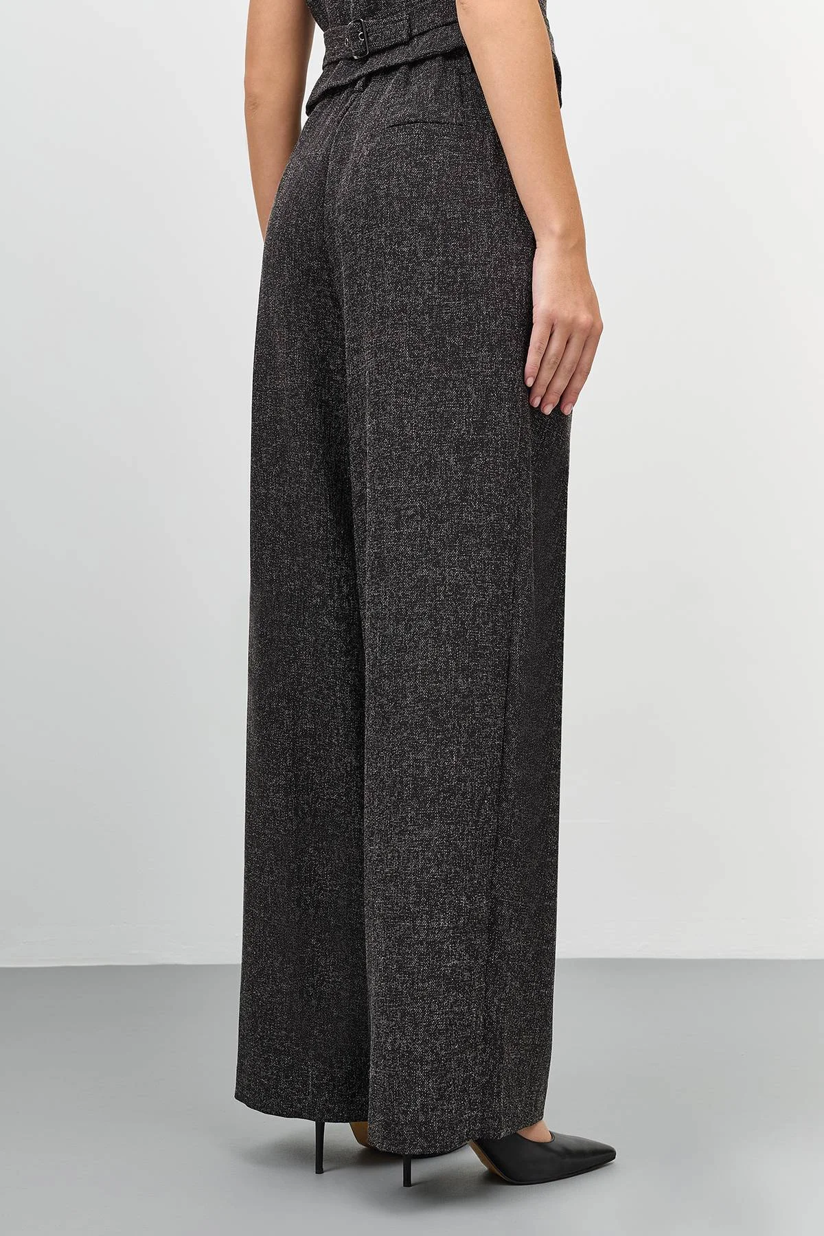 Лимитированная серия классические брюки со стрелками и ремень, 46