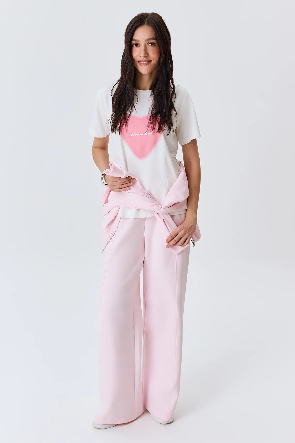 Футболка с принтом "сердце", 50