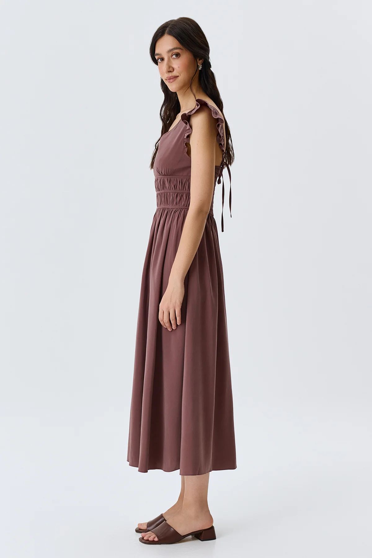 Платье сарафан летний повседневный, 44