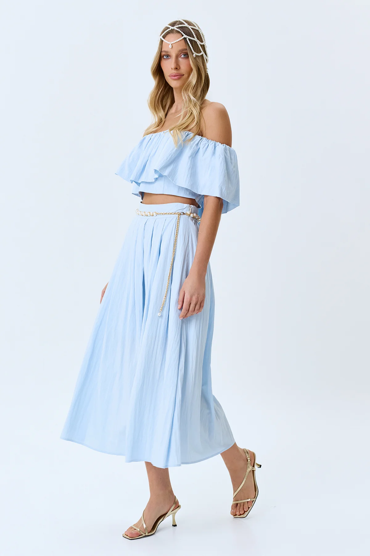 Юбка клеш из района, 42