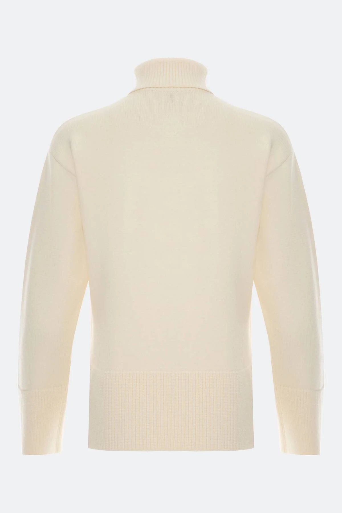 Джемпер с воротником гольф, 44