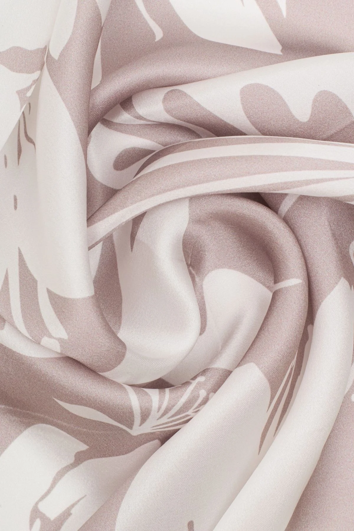 Легкий платок из натурального шелка с цветочным принтом BLMR325128, One