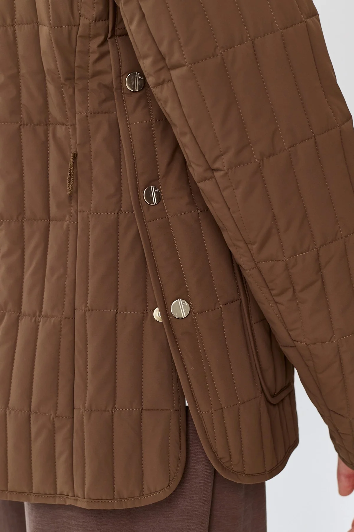 Куртка с тонким ремнем, 46